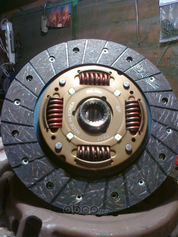 Диск сцепления TOYOTA Avensis (T250) (00-) (1.8) (212мм) VALEO PHC. Артикул TY17