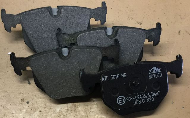 Тормозные колодки ATE задние для BMW X5 I (E53) 2000-2006. Артикул 13.0460-7079.2
