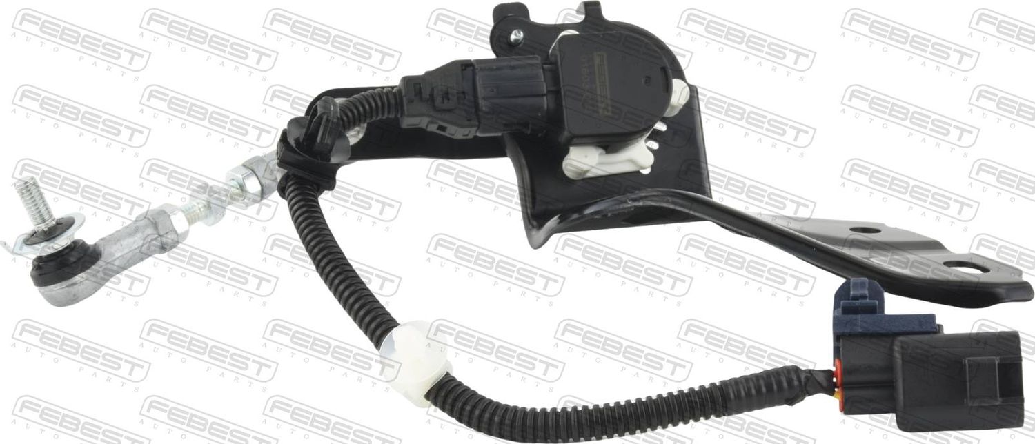 ДАТЧИК ПОЛОЖЕНИЯ КУЗОВА ЗАДНИЙ ЛЕВЫЙ (С ТЯГОЙ) Febest. Артикул 01603-018