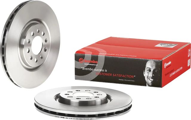 Тормозной диск Brembo передний для Alfa Romeo Spider III 2006-2011. Артикул 09.9365.20
