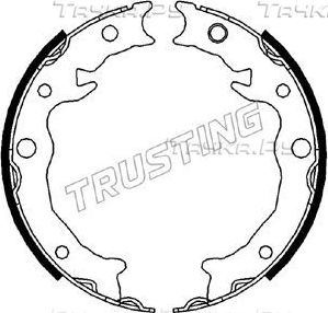 Тормозные колодки (стояночная тормозная система) Trusting задние для Subaru Impreza III 2012-2014. Артикул 110.343