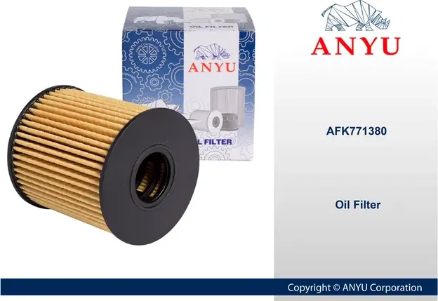 Фильтр масляный (Anyu). Артикул AFK771380