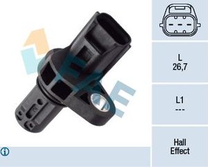 Датчик положения коленвала FAE для Mitsubishi Colt VI (Z20/Z30) 2004-2012. Артикул 79407