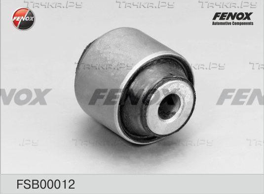 Сайлентблок заднего рычага подвески Fenox. Артикул FSB00012