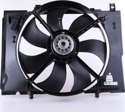 Вентилятор радиатора двигателя Nissens (полимерный материал). Артикул 85290