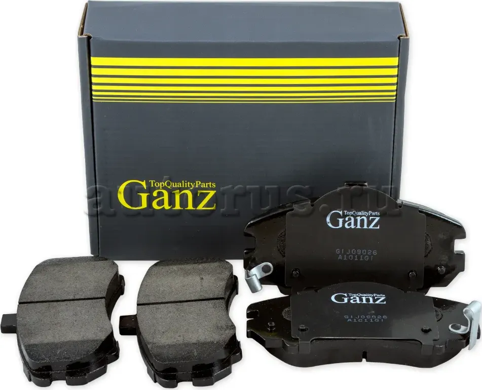Колодки торм.пер. (Ganz). Артикул GIJ09026