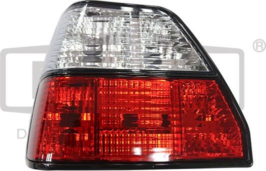 Фонарь задний DPA левый для Volkswagen Jetta II 1984-1992. Артикул 89450217102