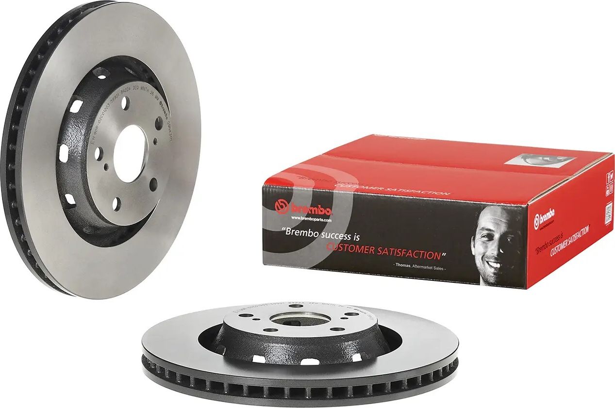 Тормозной диск Brembo PRIME LINE - UV Coated. Артикул 09.N431.11