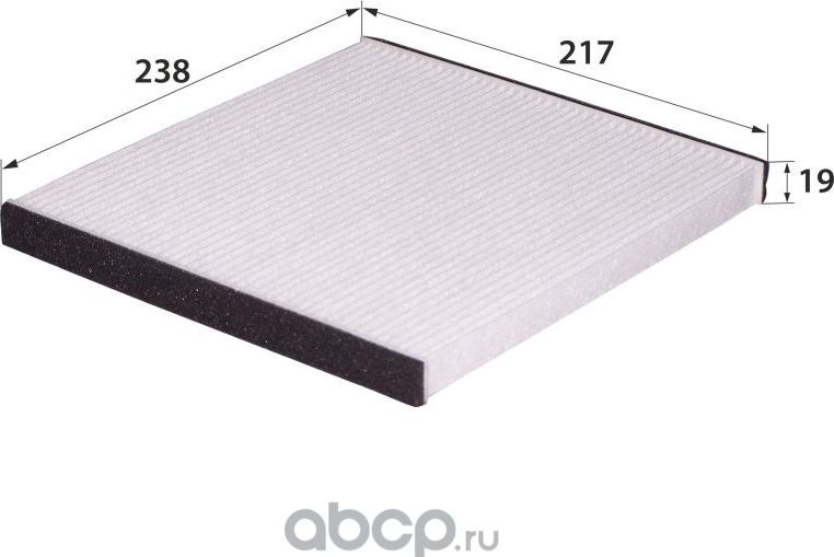 AC-104 87139-30010 (фильтр салонный) (RB-Exide). Артикул AC104