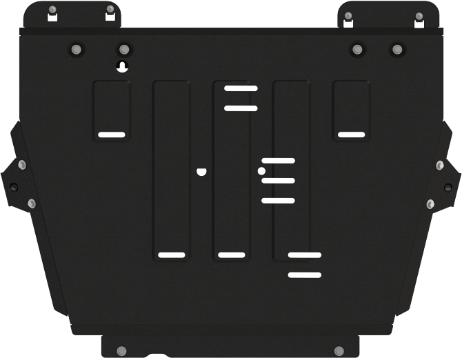 Защита Шериф (2 мм) для топливного бака Geely Tugella 2020-2026. Артикул 28.5226