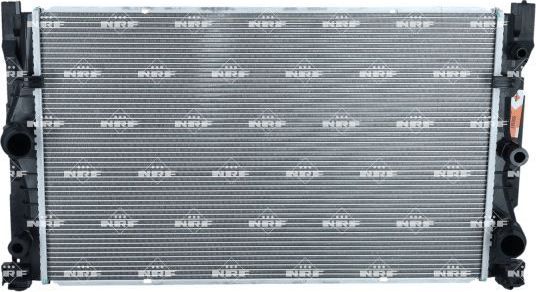 Радиатор охлаждения двигателя NRF (алюминий) для BMW 7 VI (G11/G12) 2015-2020. Артикул 550367
