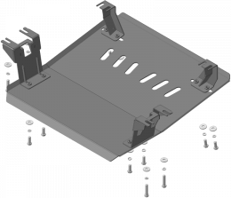 Защита Мотодор для радиатора JBC 1060 2016-2026. Артикул 27303