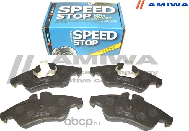 Колодки тормозные передние (Amiwa). Артикул CD01220