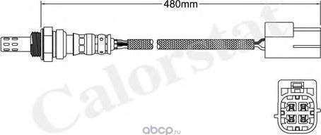Лямбда-зонд (Vernet). Артикул LS140497
