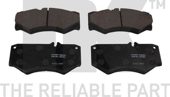 Тормозные колодки NK. Артикул 223307