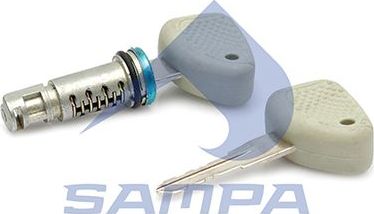 Замок багажника Sampa для IVECO Stralis 2002-2011. Артикул 062.014