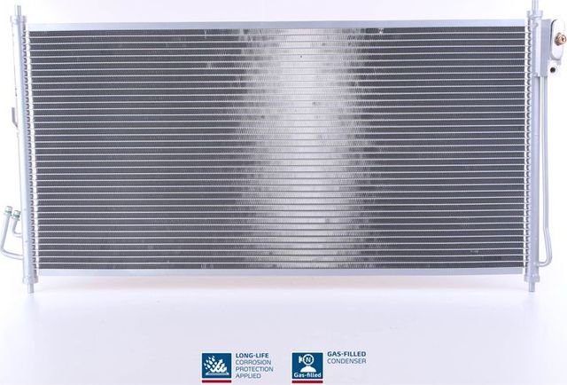 Радиатор кондиционера (конденсатор) Nissens (алюминий) для Nissan Murano Z50 2003-2008. Артикул 94907