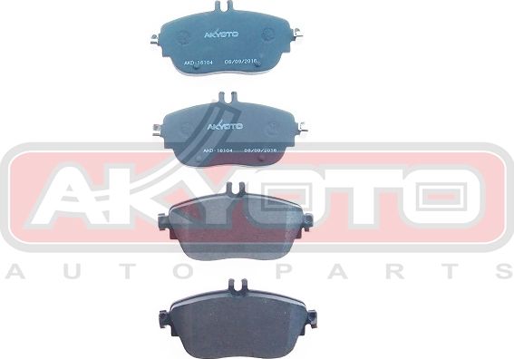 Тормозные колодки Akyoto Packing AKYOTO. Артикул AKD-16104