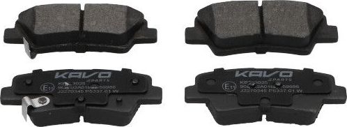 Тормозные колодки Kavo Parts. Артикул KBP-3025