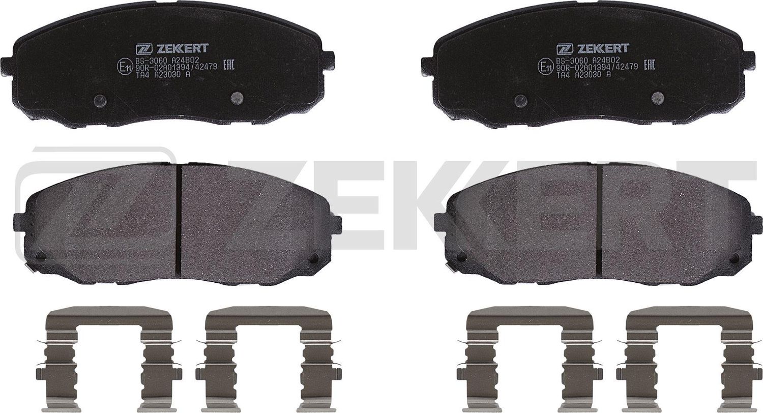 Тормозные колодки Zekkert. Артикул BS-3060