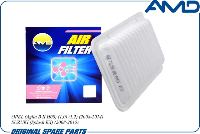 Фильтр воздушный SUZUKI SPLASH 1.0/1.2 (AMD). Артикул AMD.FA915