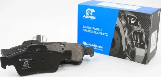 КОЛОДКИ ТОРМОЗНЫЕ ДИСКОВЫЕ ЗАДНИЕ AKNUK MERCEDES-BENZ G-CLASS (W463), Aknuk. Артикул BP1033