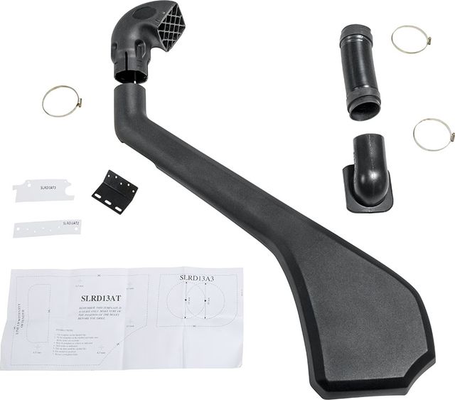 Шноркель Telawei для Land Rover Discovery IV (дизель TDV6 SE 2.7л/дизель 3.0 TDV6 (Twin Turbo) 3.0л) 2009-2016. Артикул SLRDI3A