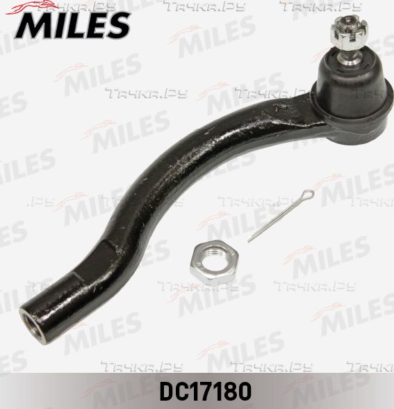 Наконечник рулевой тяги Miles левый внешний для Honda Accord VII 2003-2008. Артикул DC17180