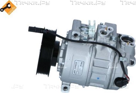 Компрессор кондиционера NRF EASY FIT для Volkswagen Touareg II 2010-2018. Артикул 32613