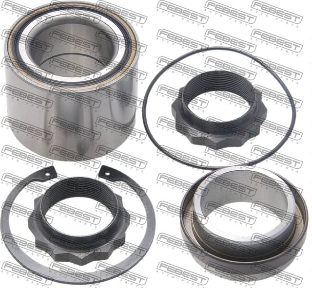 Ступичный подшипник (комплект) Febest задний правый/левый для Volkswagen Amarok I 2010-2026. Артикул DAC46780057-KIT