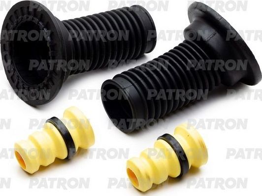 Комплект отбойников и пыльников амортизаторов (стоек) Patron. Артикул PPK100