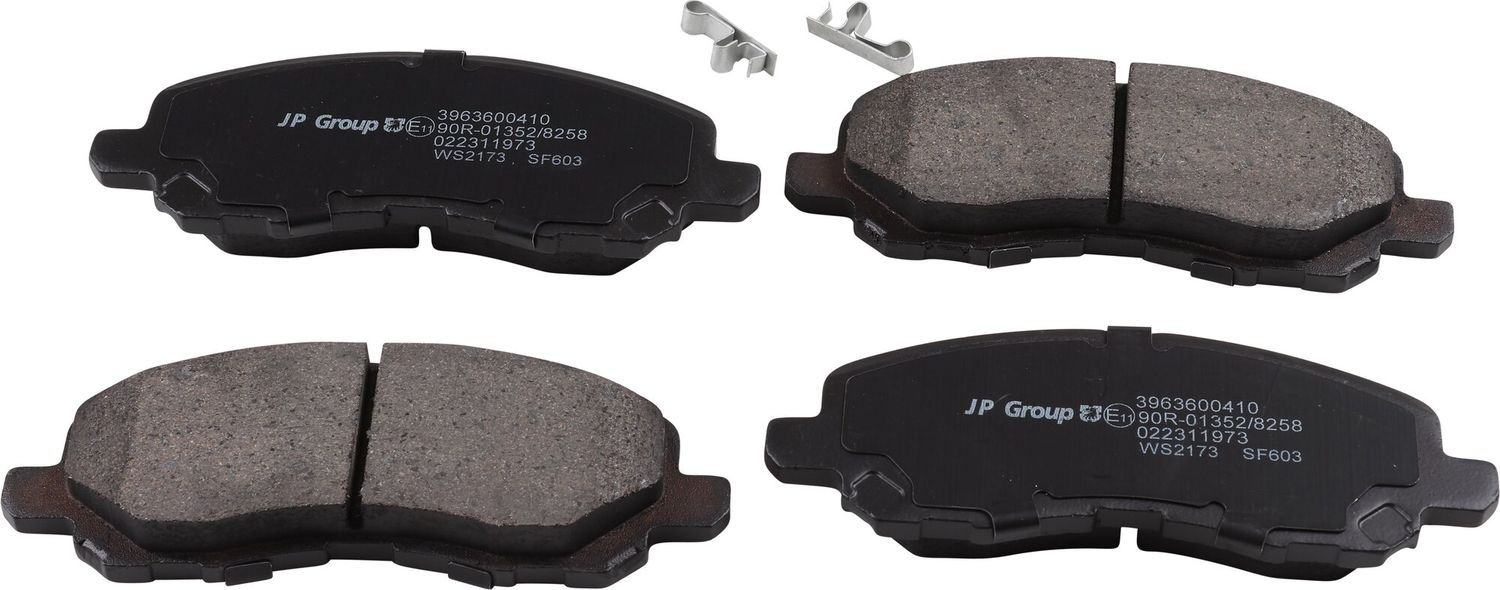 Тормозные колодки JP Group. Артикул 3963600410
