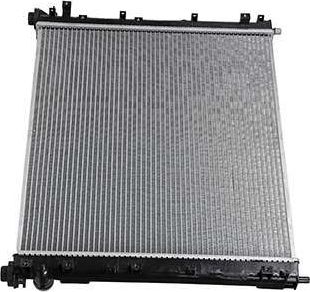 Радиатор охлаждения двигателя Zentparts. Артикул Z20407