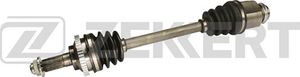 Полуось (привод в сборе, приводной вал) Zekkert передняя правая для Kia Spectra II 2004-2009. Артикул AW-4045