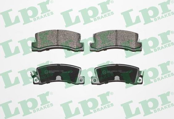 Тормозные колодки LPR. Артикул 05P061