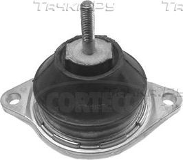 Подушка (опора) двигателя Corteco левая для Audi 200 II (C3) 1983-1991. Артикул 80000225