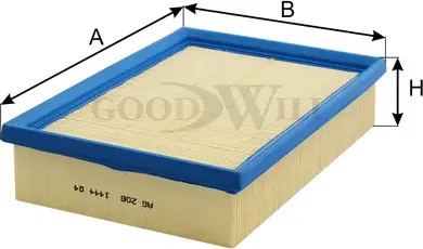воздушные фильтры (Goodwill). Артикул AG206