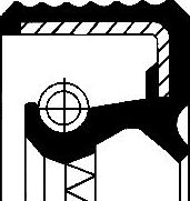 Сальник Corteco (FPM (Fluor-Kautschuk)). Артикул 20020137B