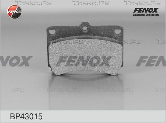 Тормозные колодки Fenox передние для Mazda 323 IV (BG) 1989-1996. Артикул BP43015