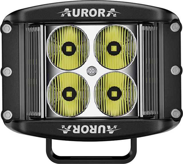 Светодиодная фара рабочего света Aurora 102x76 мм 40W (комплект 2 шт). Артикул ALO-2-E4E15D1
