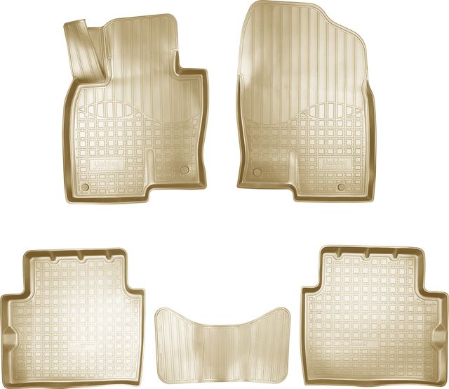 Коврики Норпласт для салона Mazda CX-5 II 2017-2026 Бежевые. Артикул NPA11-C55-683-B