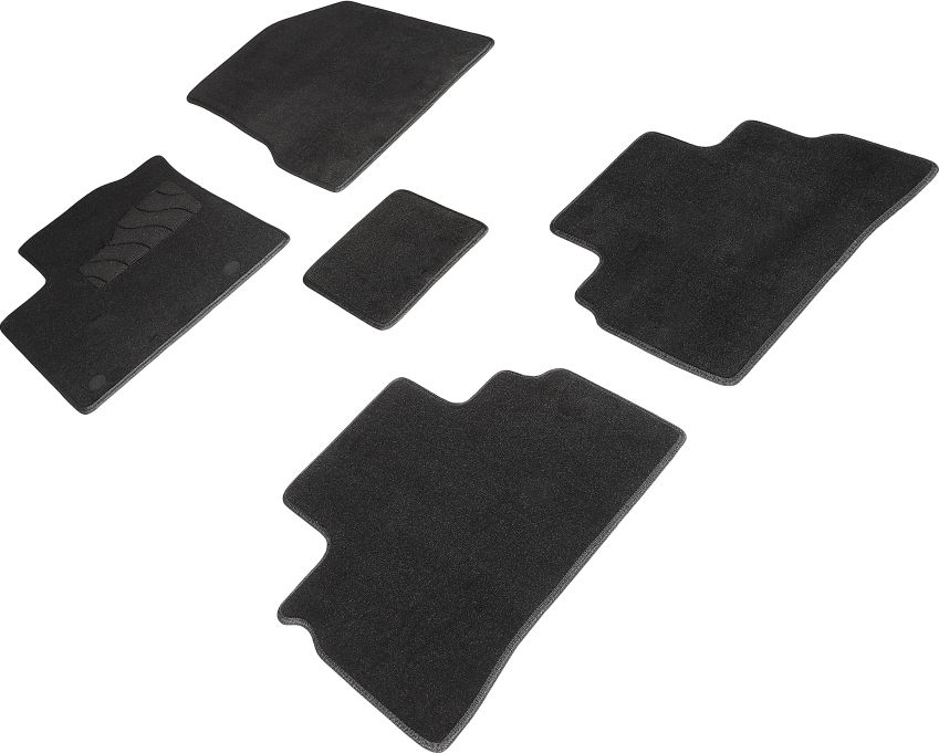 Коврики текстильные Seintex на нескользящей основе для салона Nissan Murano Z52 2016-2026. Артикул 89637