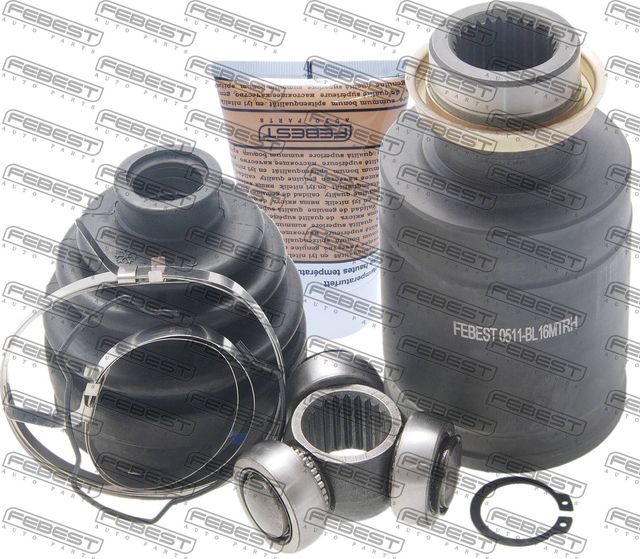 Шрус внутренний (граната) Febest передний правый для Mazda 3 II (BL) 2008-2014. Артикул 0511-BL16MTRH