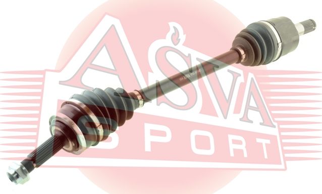 Полуось (привод в сборе, приводной вал) Asva. Артикул HYDL-HC14MT