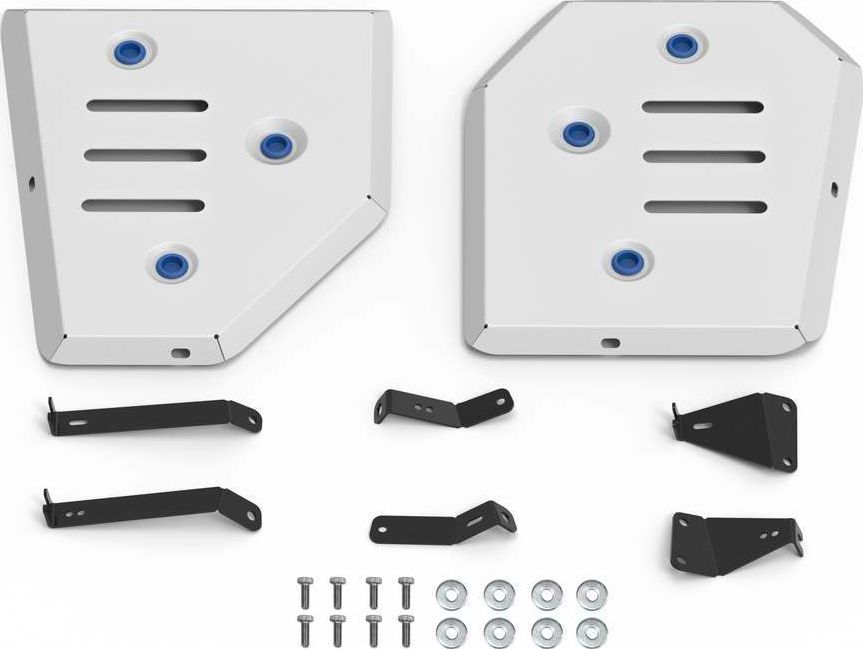 Защита алюминиевая Rival для топливного бака Chery Tiggo 8 Pro Max 2022-2026. Артикул 333.0934.1