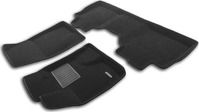Коврики текстильные Euromat 3D Business для салона Haval F7 II 2024-2026 . Артикул EMC3D-001470
