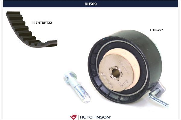 Ремень ГРМ с роликами (комплект) Hutchinson для Ford Galaxy III 2015-2018. Артикул KH 509