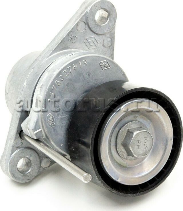 Натяжной ролик (натяжитель) приводного поликлинового ремня Renault. Артикул 117502781R