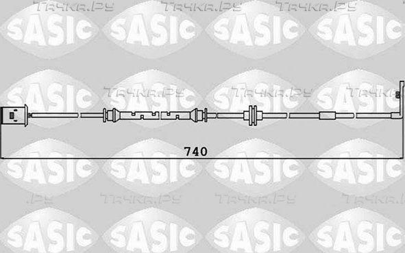 Датчик износа тормозных колодок  Sasic. Артикул 6236027