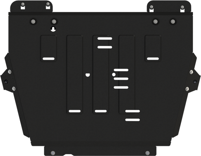 Защита Шериф (2 мм) для топливного бака Geely Tugella 2020-2026. Артикул 28.5226